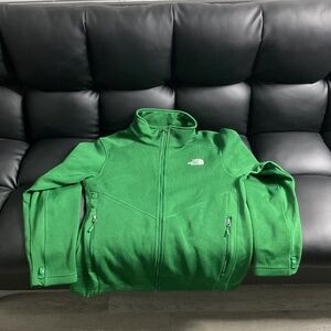The North Face Women's Medium (M) "Mersaromes" Full Zip Green Fleece Jacket